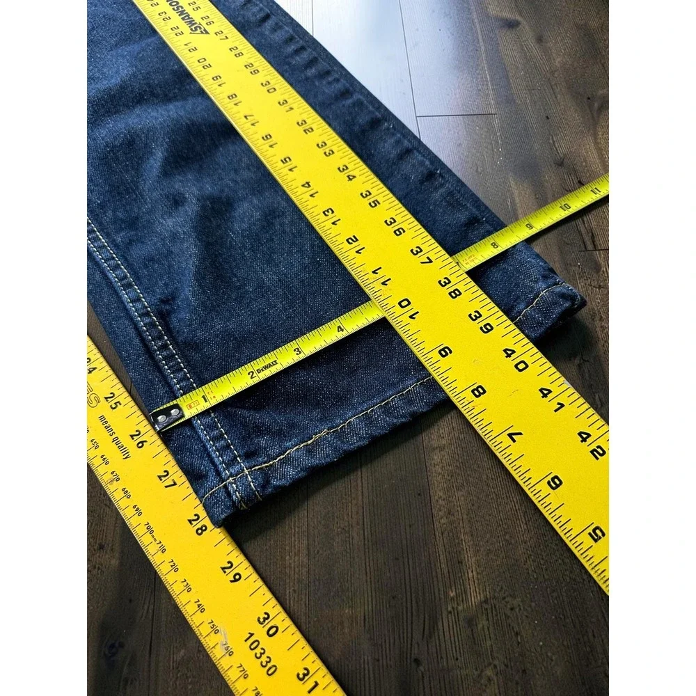 Levi's 559 Relaxed Straight Jeans Mens 36x30 Dark Blue Denim Classic BaggyCasual